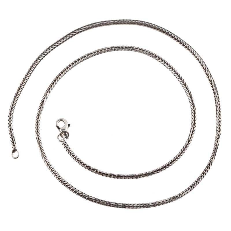 Naga Woven Silver Chain - 22
